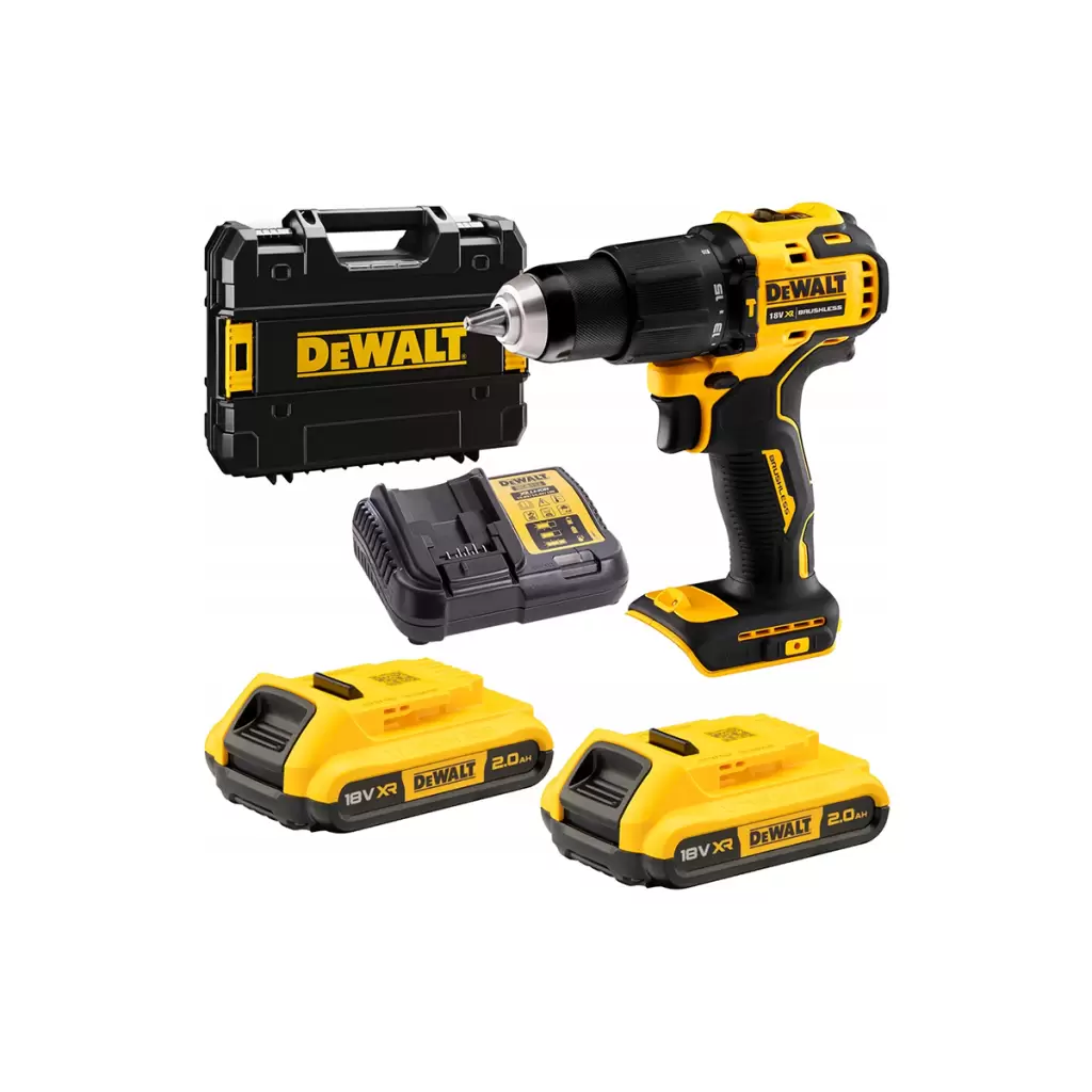 Aku udarna bušilica 18V DCD709D2T DeWalt