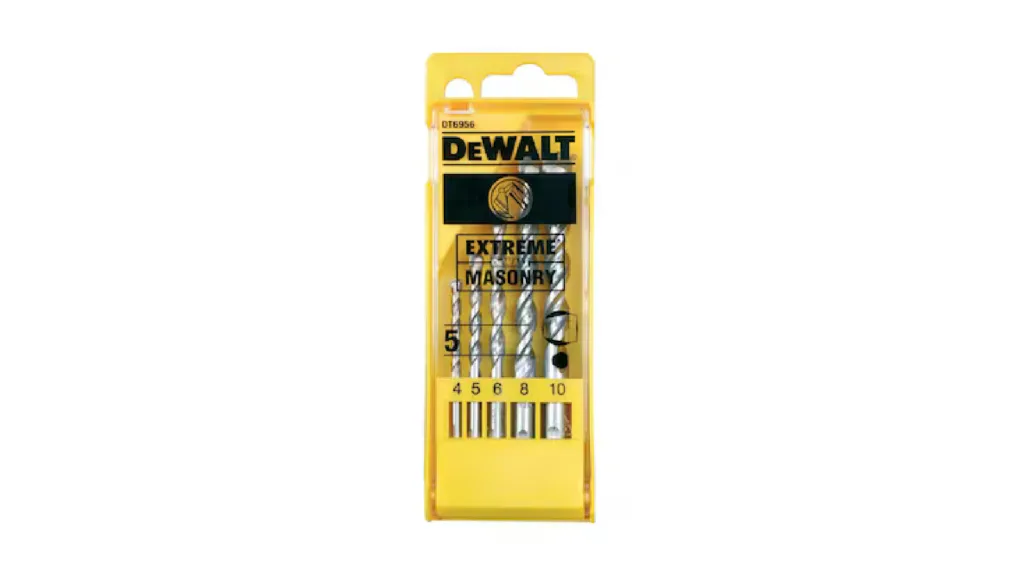 Set borera za beton 4-10mm 5/1 DT6956 DeWalt
