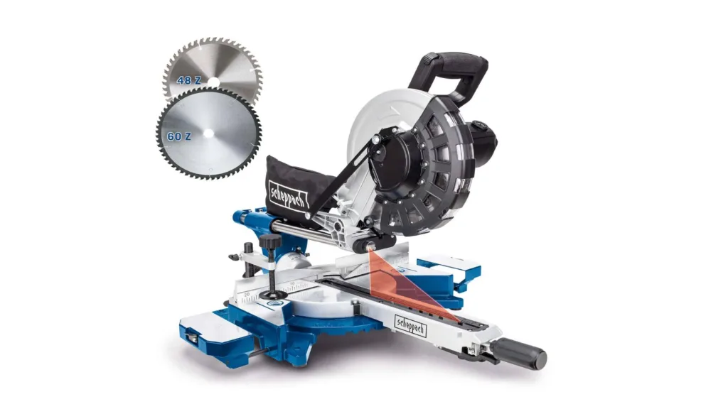 Potezno nagibna pila 2000W 340mm HM254 Scheppach