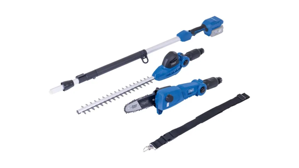 Aku multifunkcionalni vrtni alat 2u1 C-PHTS410-XS4 Scheppach