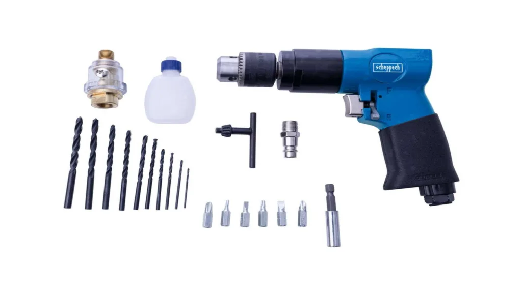 Pneumatska bušilica sa setom pribora 7906100714 Scheppach