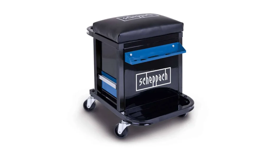 Stolica sa točkićima i ladicama 2u1 TW900 Scheppach