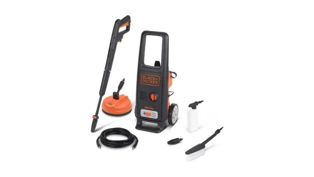 Visokotlačni perač 125b 1600W + dodaci BXPW1600PE Black+Decker