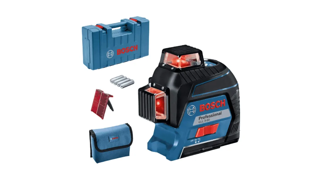 Križni laserski nivelir GLL 3-80 Bosch