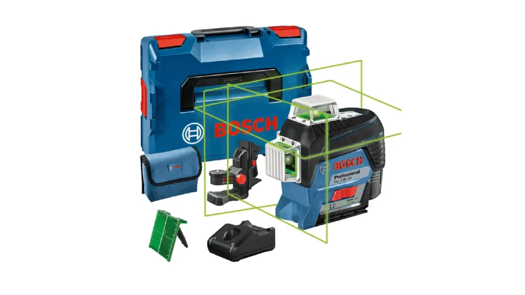 Križni laserski nivelir GLL 3-80 C+LR7 Bosch