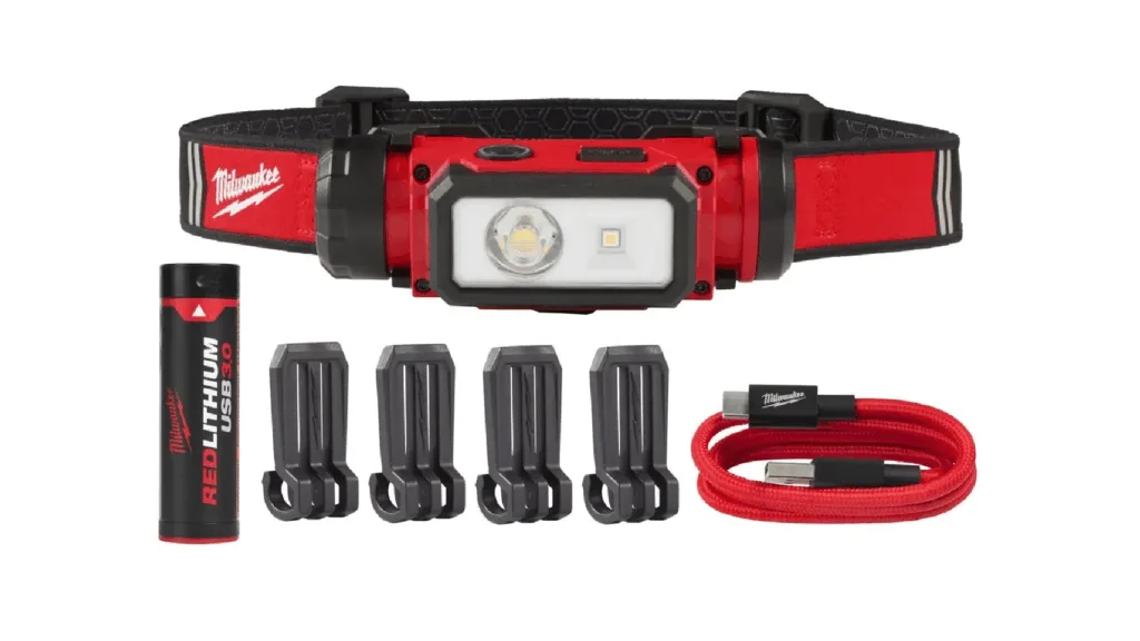 Aku naglavna LED svjetiljka L4 HL2-301 Milwaukee