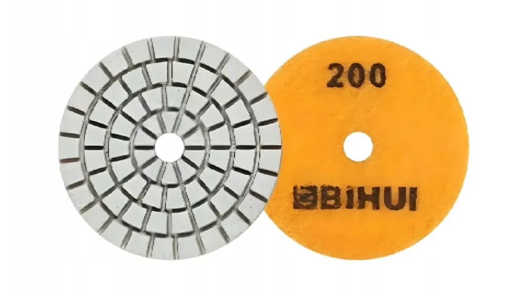 Brusni disk čičak 50 mm / gr. 200 za mokro brušenje AGMPW3 Bihui