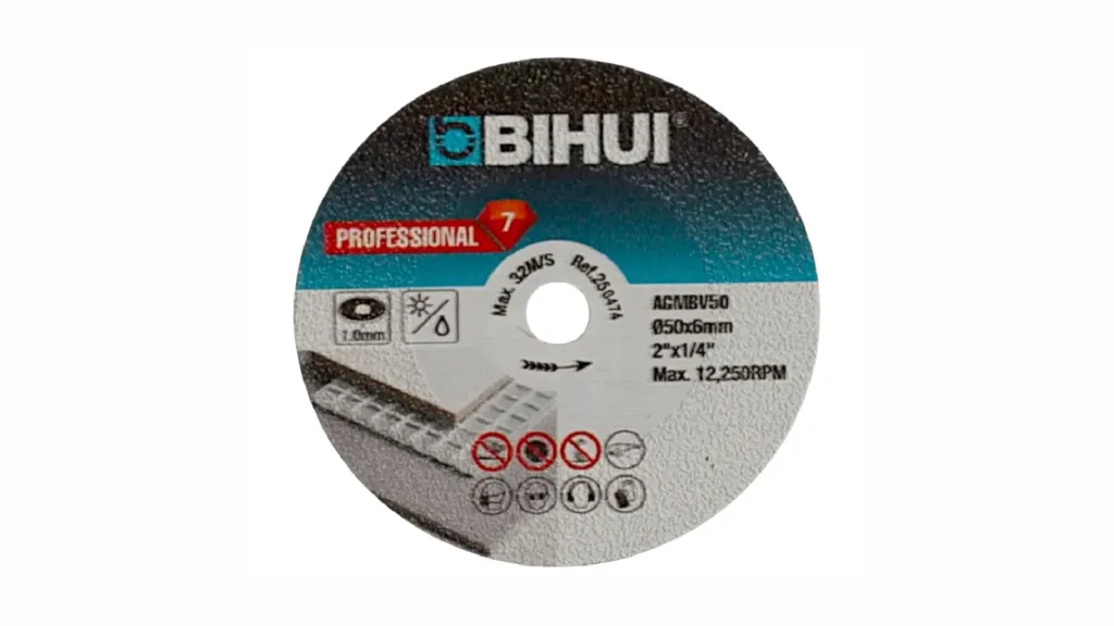 Dijamanta brusno rezna ploča 50 mm AGMBV50 Bihui