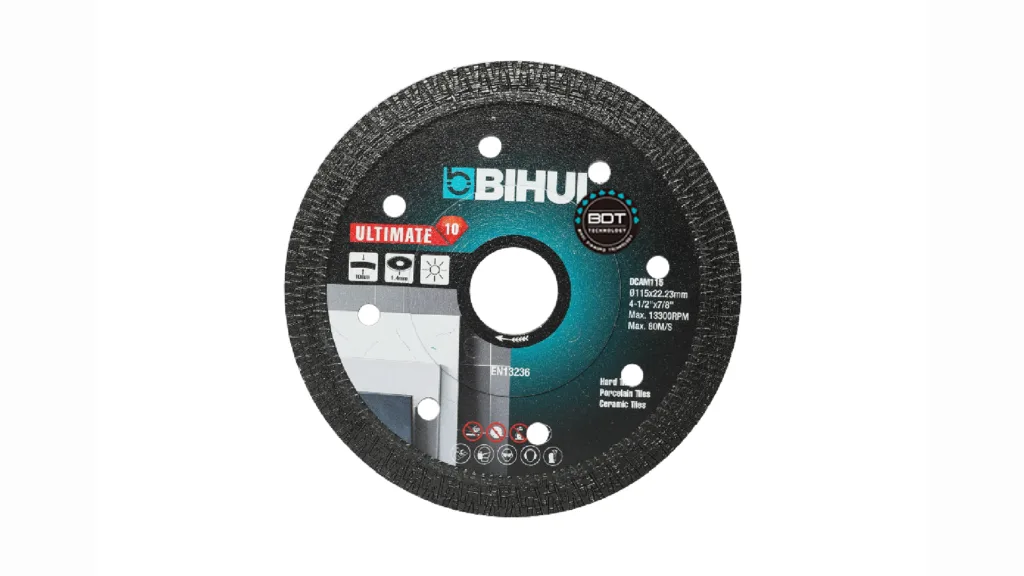 Dijamanta rezna ploča ULTIMATE MESH 115 x 1,4 x 10 mm DCAM115 Bihui