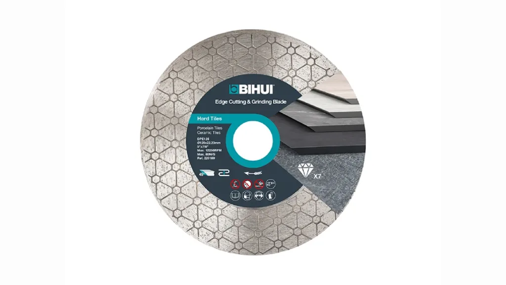 Dijamantna brusno rezna ploča B-EDGE 125 x 1,6 x 25 mm DPE125 Bihui