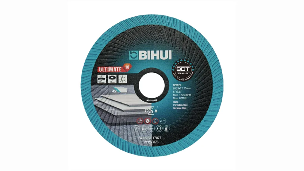 Dijamantna brusno rezna ploča ULTIMATE EDGE 125 x 1,6 x 25 mm DPD125 Bihui