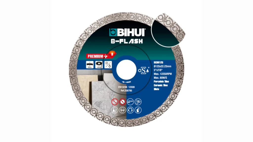 Dijamantna rezna ploča B-FLASH 125 x 1,2 x 10 mm DCDB125 Bihui