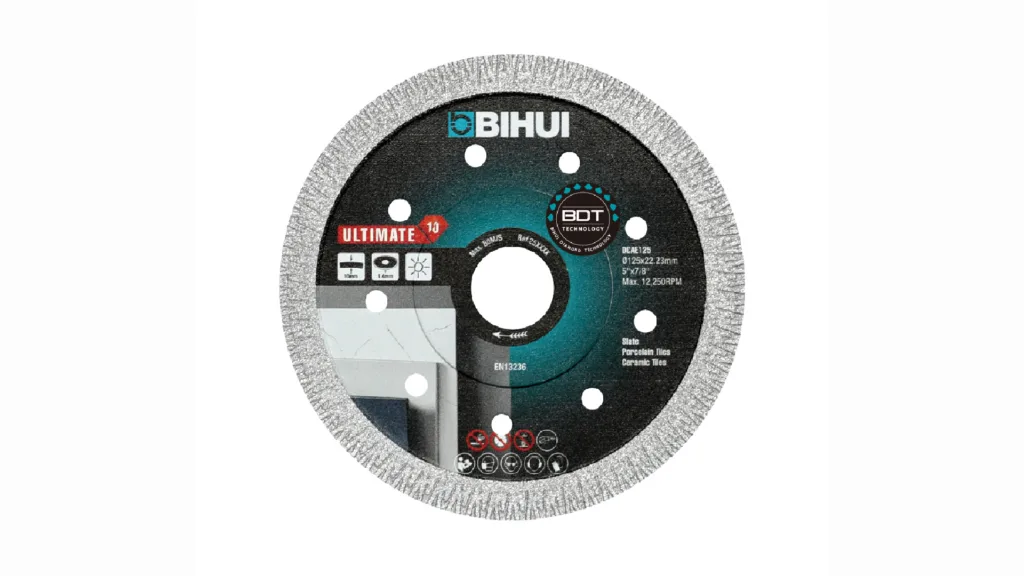 Dijamantna rezna ploča ULTIMATE 125 x 1,4 x 10 mm DCAE125 Bihui