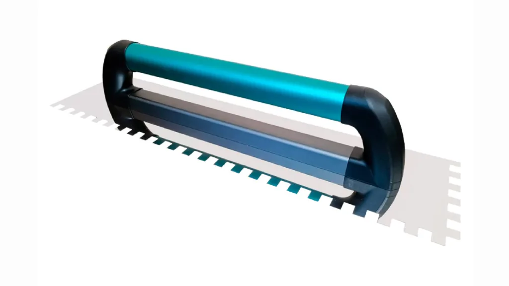 Gleter nazubljeni 480 x 120 x 10 mm PTSM10 Bihui